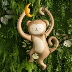 Folieballong Apa med Banan