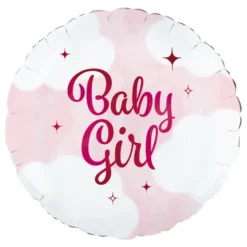 Folieballong Baby Girl