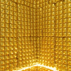 Folieballong Backdrop Guld