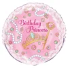 Folieballong Birthday Princess