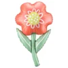 Folieballong Blomma