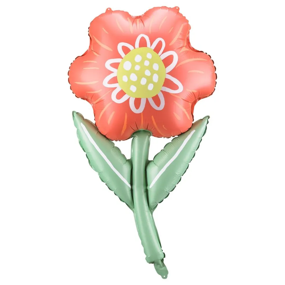 Folieballong Blomma