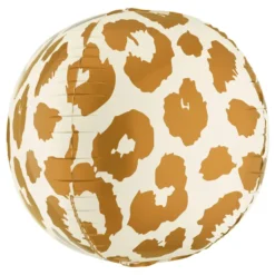 Folieballong Boll Leopardmönster Stor