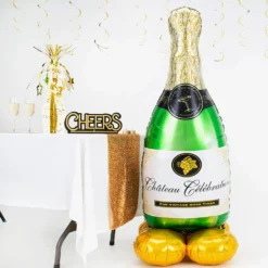 Folieballong Champagneflaska AirLoonz