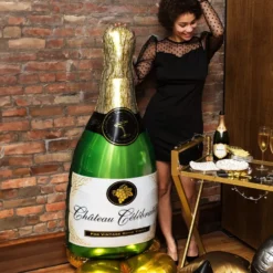 Folieballong Champagneflaska AirLoonz