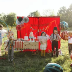 Folieballong Cirkus Grön