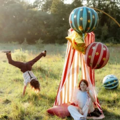 Folieballong Cirkus Grön