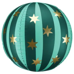 Folieballong Cirkus Grön