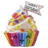 Folieballong Cupcake Happy Birthday