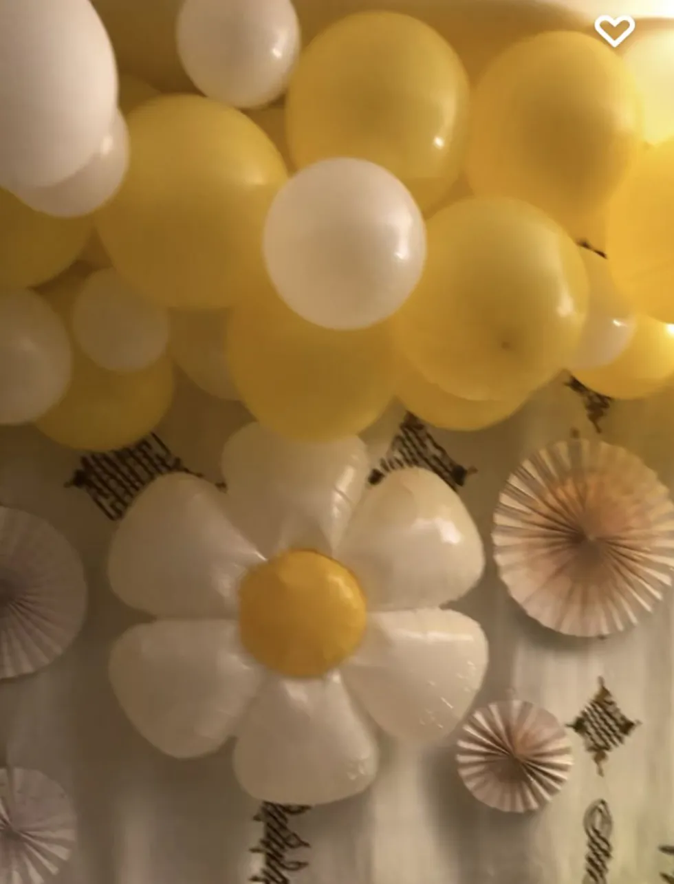 Folieballong Daisy Flower