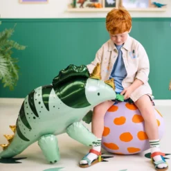 Folieballong Dinosaurie Grön