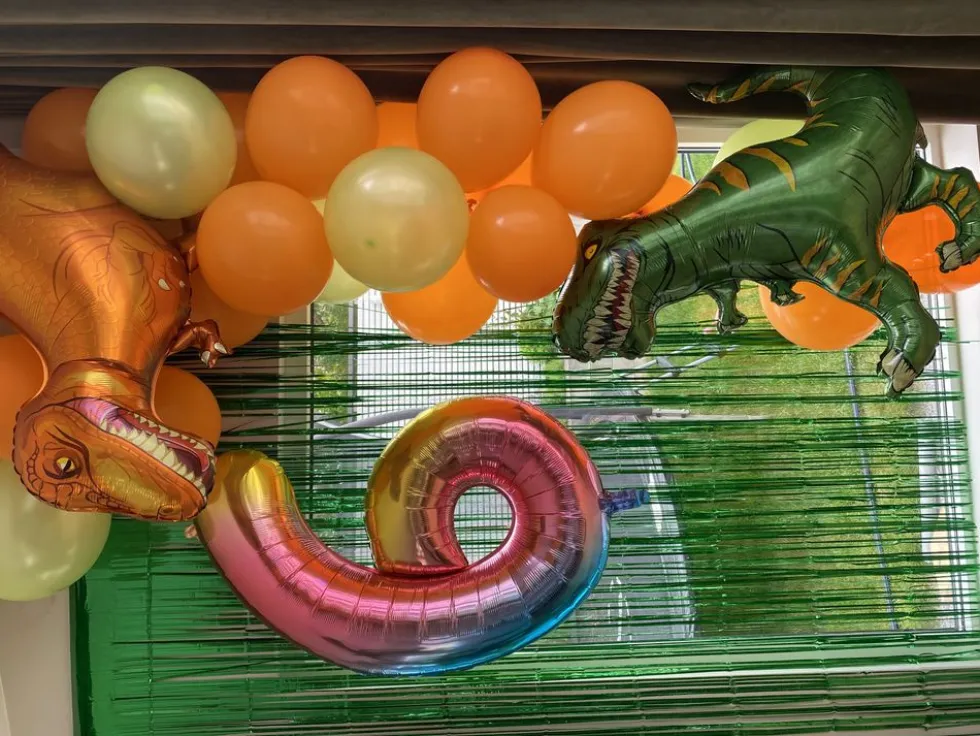 Folieballong Dinosaurie T-Rex