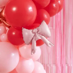 Folieballonger Rosetter för Ballongbåge Puderrosa