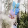 Folieballong Fjäril Rosa