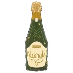 Folieballong Gnistrande Champagneflaska