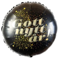 Folieballong Gott Nytt År