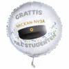 Folieballong Grattis Till Studenten