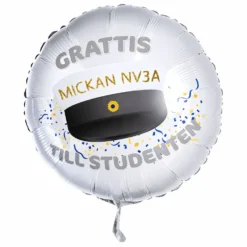 Folieballong Grattis Till Studenten