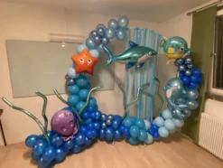 Folieballong Haj Stor