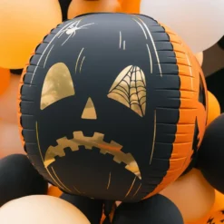 Folieballong Halloweenpumpa Two Face