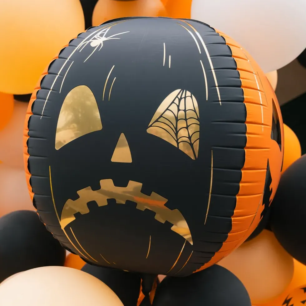 Folieballong Halloweenpumpa Two Face