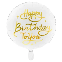 Folieballong Happy Birthday To You