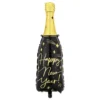 Folieballong Happy New Year Champagneflaska