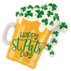Folieballong Happy St. Pat's Day Öl