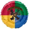 Folieballong Harry Potter™ Elevhem Rund