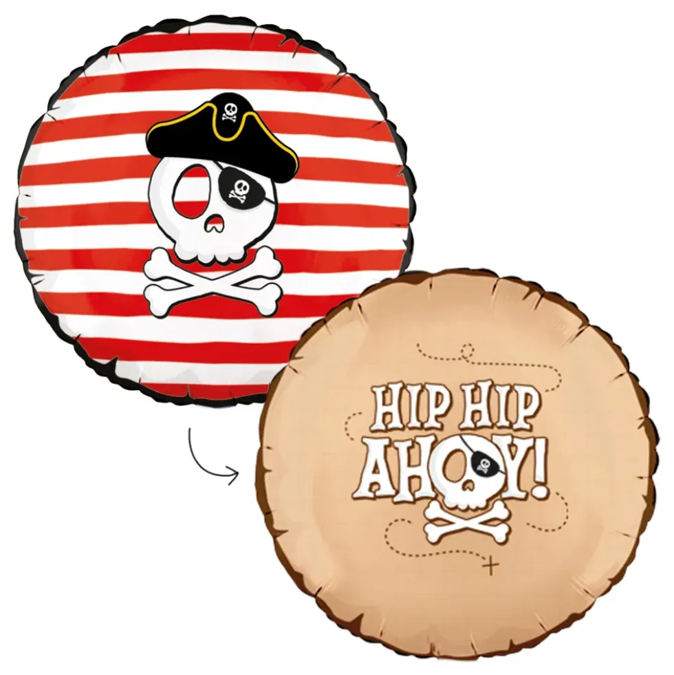 Folieballong Hip Hip Ahoy