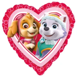 Folieballong Hjärta Paw Patrol