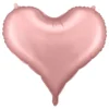 Folieballong Hjärta Rosa