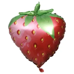 Folieballong Jordgubbe