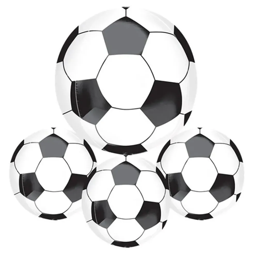 Folieballong Orbz Fotboll