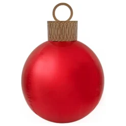Folieballong Orbz XL Röd Julgranskula