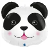 Folieballong Panda Huvud