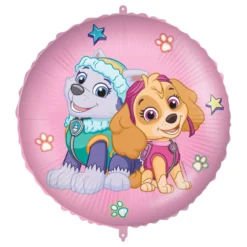 Folieballong Paw Patrol Skye och Everest