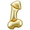Folieballong Penis Guld