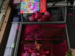 Folieballong Rosa Stjärna
