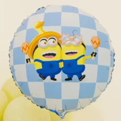 Folieballong Rund Minions