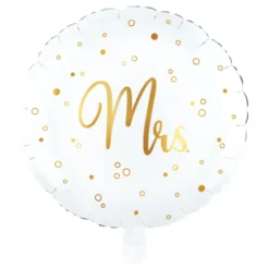 Folieballong Rund Mrs