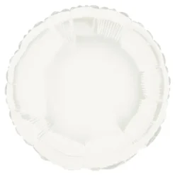 Folieballong Rund Vit