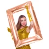 Folieballong Selfieram Roséguld