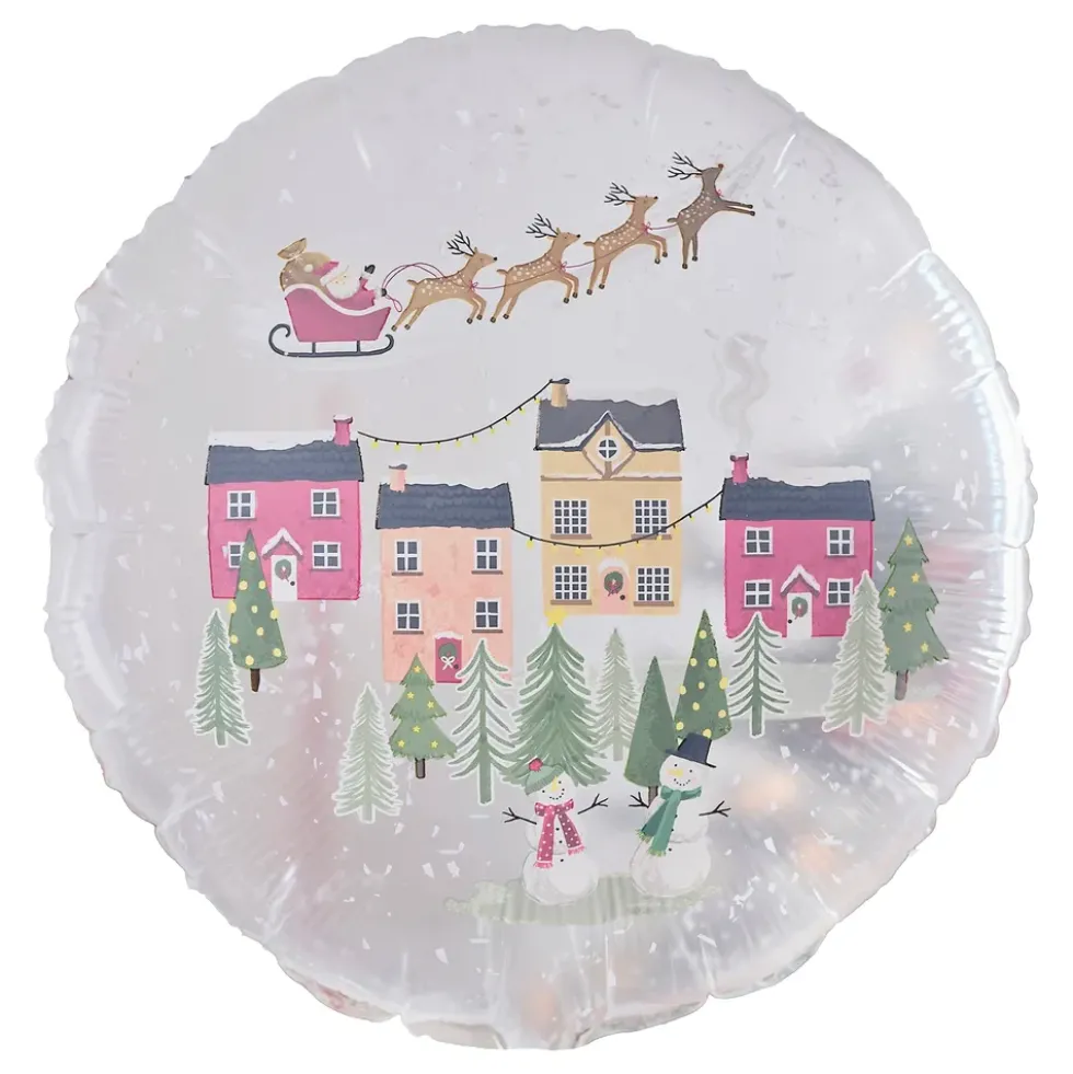 Folieballong Snöglob