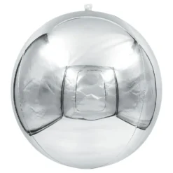 Folieballong Spegelboll Silver 3-pack