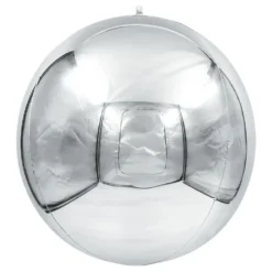 Folieballong Spegelboll Silver 3-pack