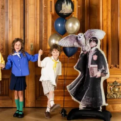 Folieballong Stående Harry Potter™ med Hedwig