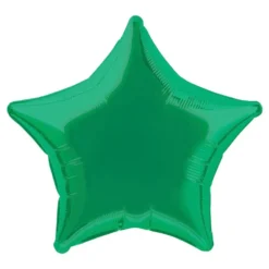 Folieballong Stjärna Grön