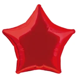 Folieballong Stjärna Röd