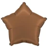 Folieballong Stjärna Satin Chocolate